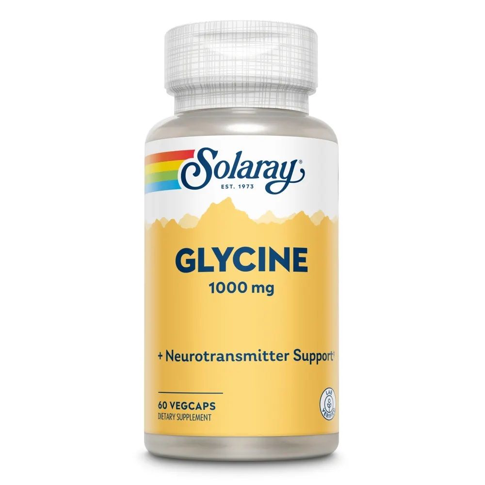 Solaray Glycine 1000 mg 60 vcaps