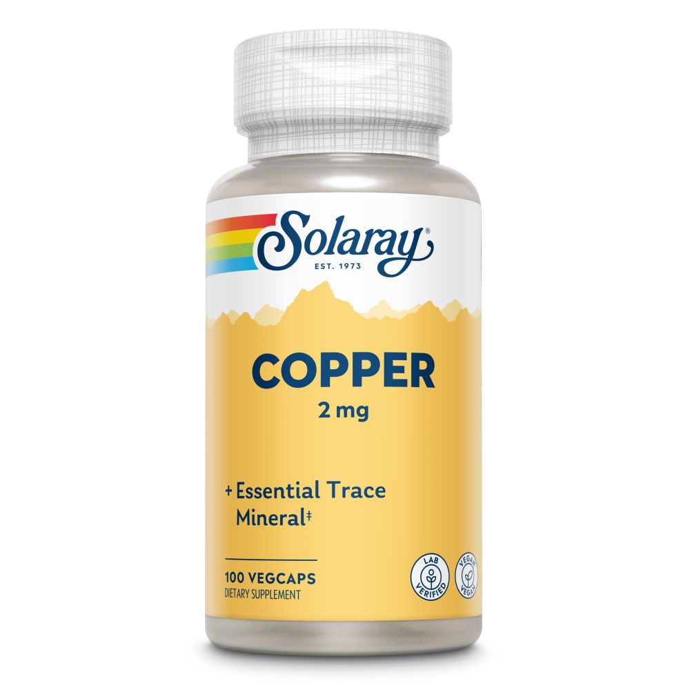 Solaray Koper 2mg 100 cp