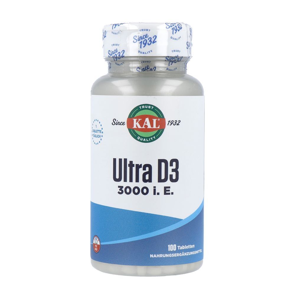 Kal Vitamine D3 3.000 i.E. 100 st
