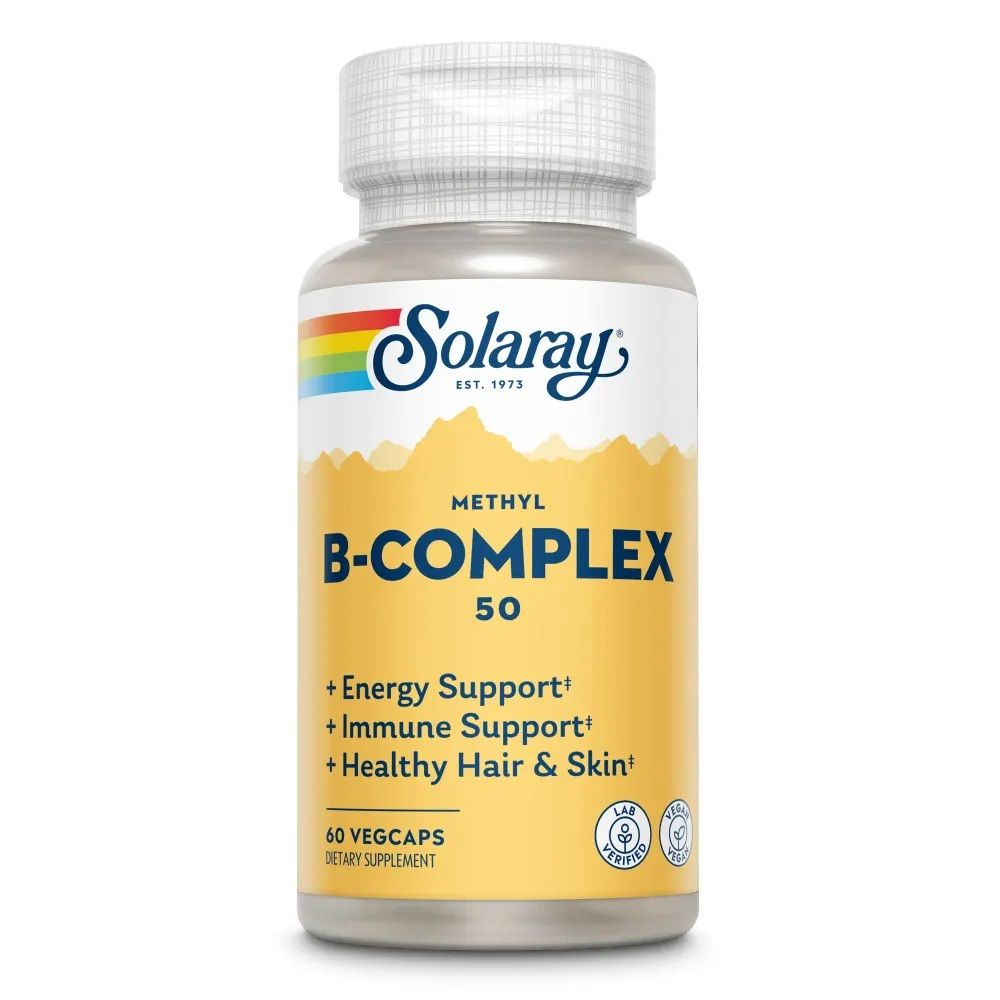 Solaray Methyl B-Complex 50 (Coenzym-B-50) 60 vcp