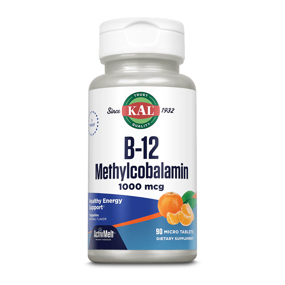 Kal Vitamine B12 Methylcobalamin ActiveMelt 1000mcg 90 tb