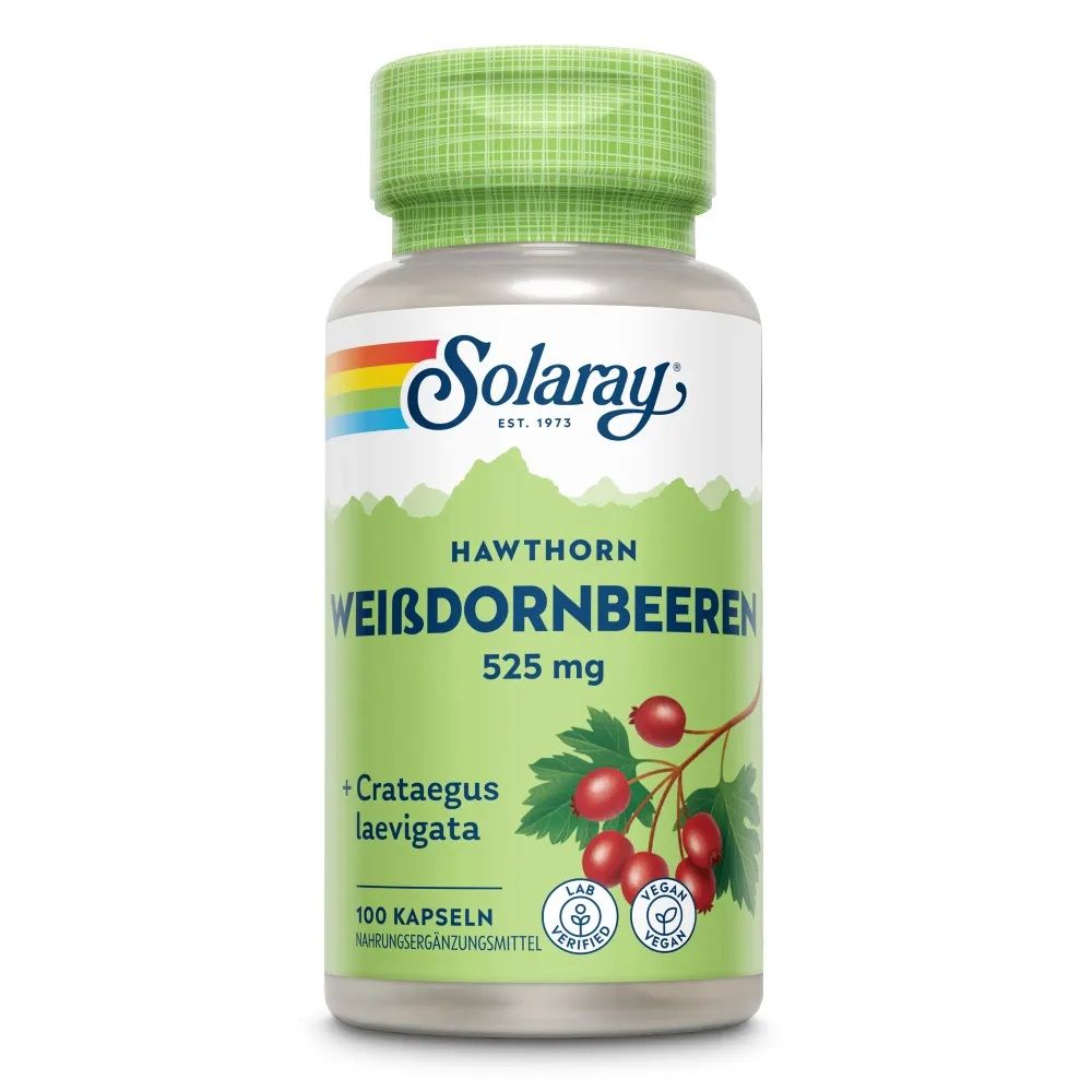 Solaray Meidoornbessen 100 cp