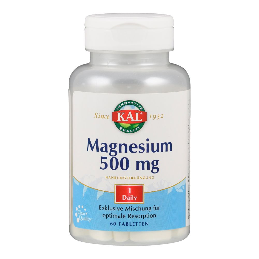Kal Magnesium 500mg 60 tb