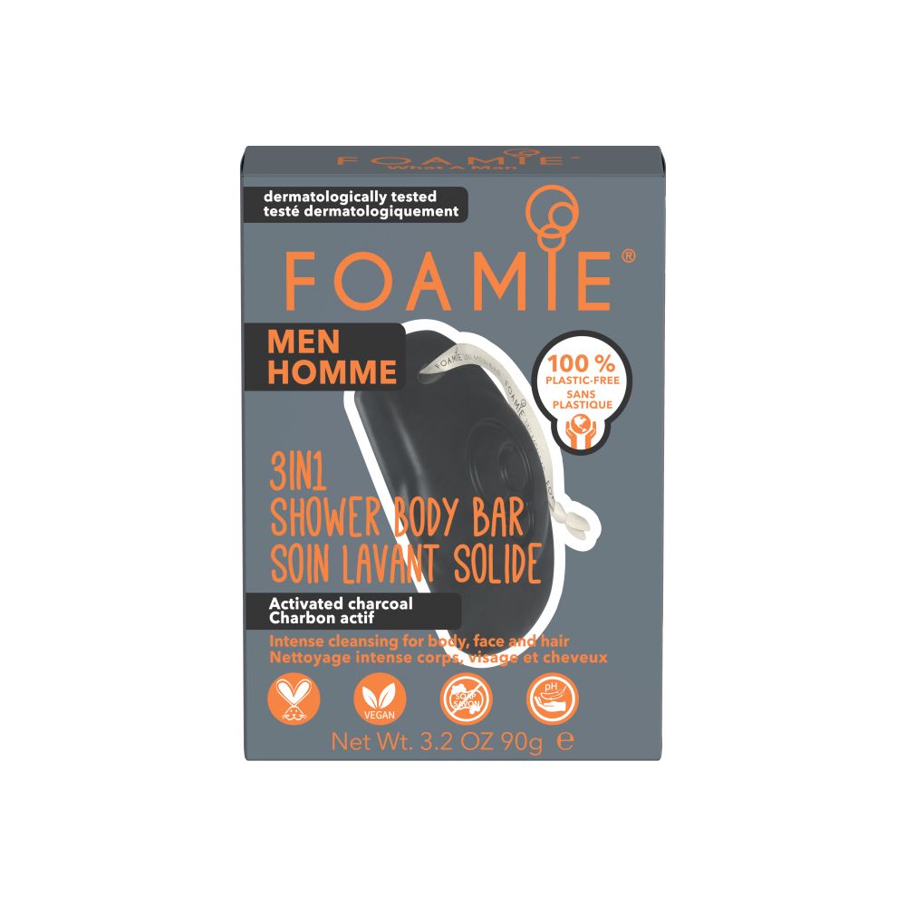 Foamie 3-in-1 Shampoo & Shower Bar Men 90 gr