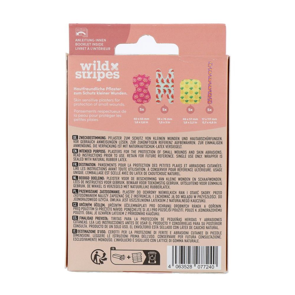 Wild Stripes Finger Flexi Pleisters 20 stuks