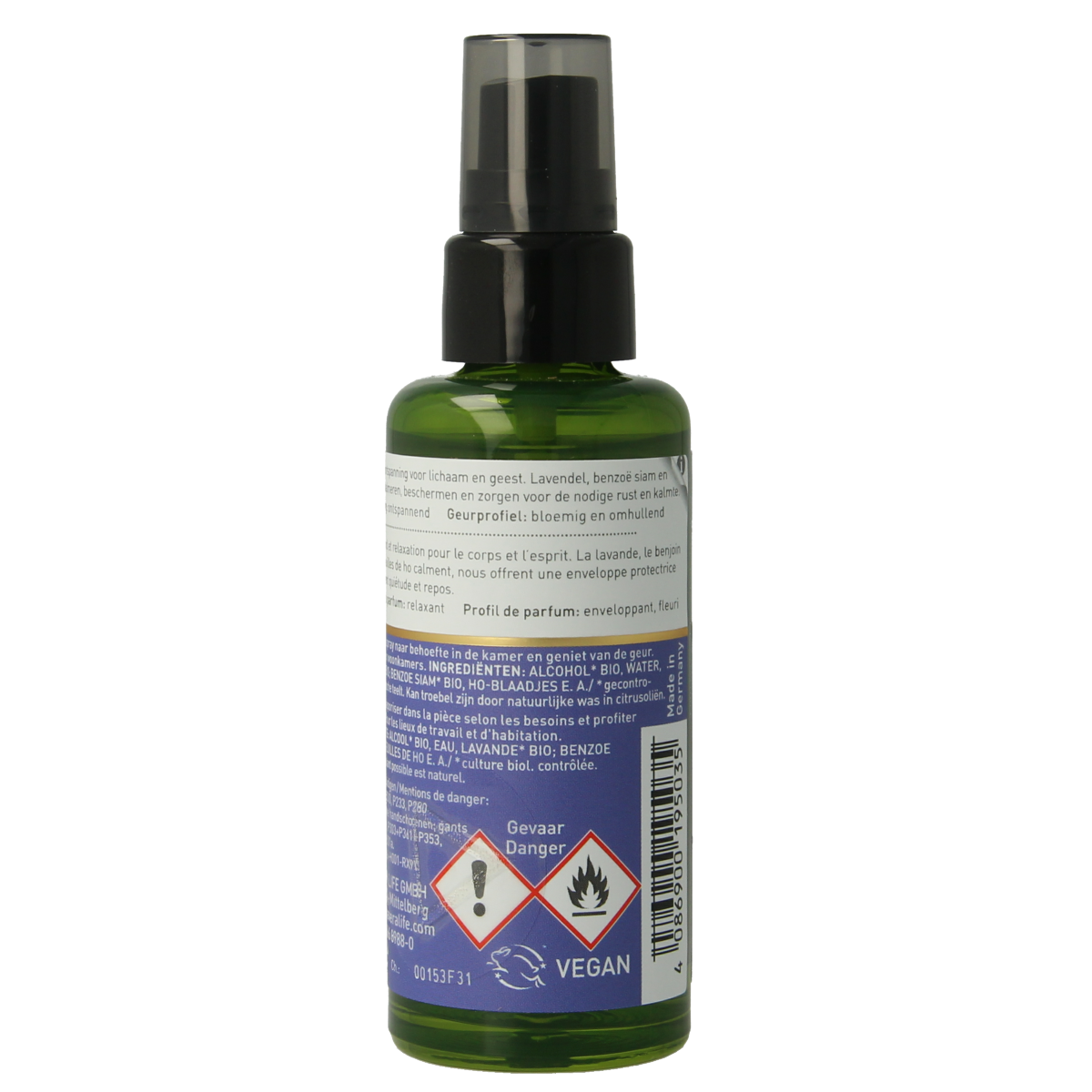 Primavera Roomspray relaxed biologisch 50 ml