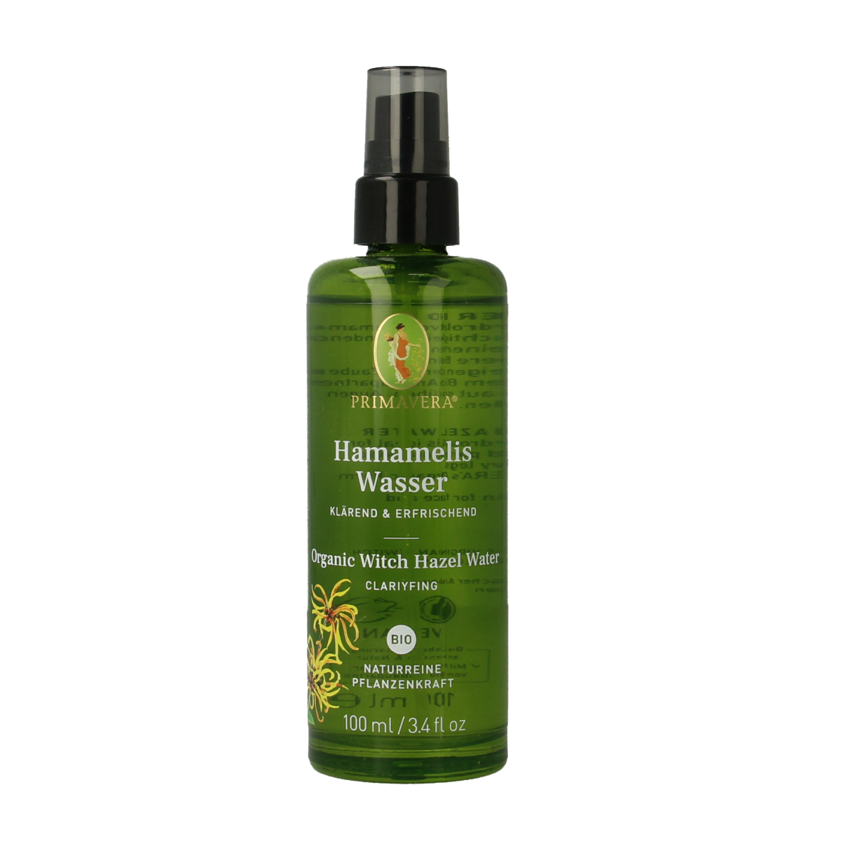 Primavera hamamelis water biologisch 100 ml