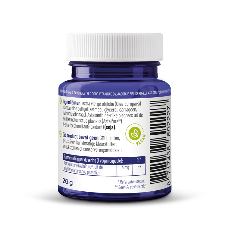 Vitakruid Astaxanthine 60 softgels