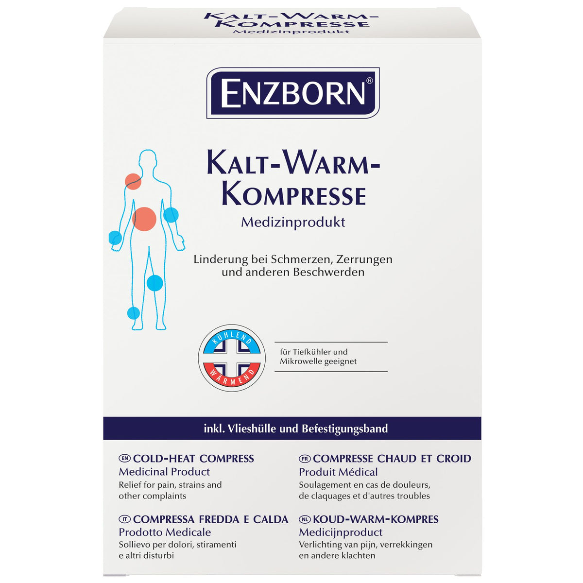 Enzborn Koud-warm kompres 12x29cm