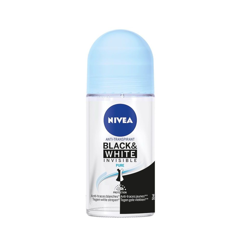 Nivea Black & White Invisible Pure Roll-on 50 ml