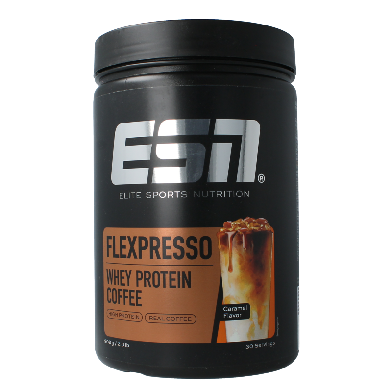 ESN Flexpresso protein coffee - caramel flavour 908 gram