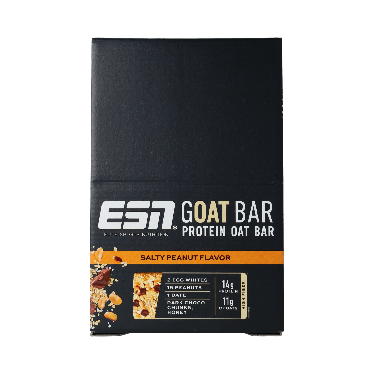 ESN GOATBAR SALTY PEANUT 12 stuks
