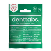 Denttabs Tandpasta tabletten munt met fluor vegan 125 stuks