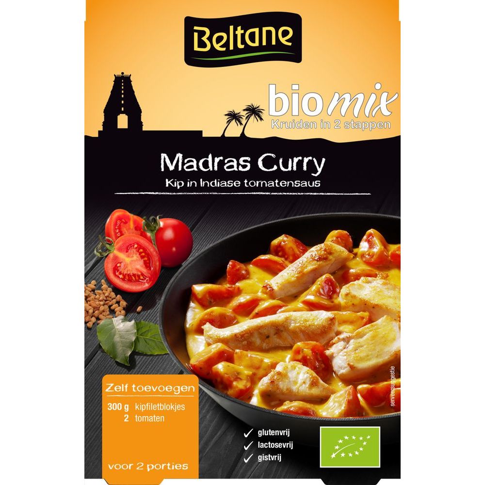 Beltane Madras Curry Bio Mix 20 gram