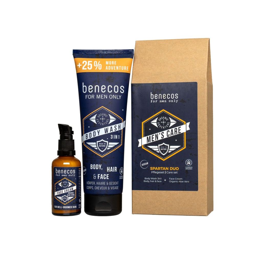 Benecos For Men Only Gift Set Spartan Duo 1 st