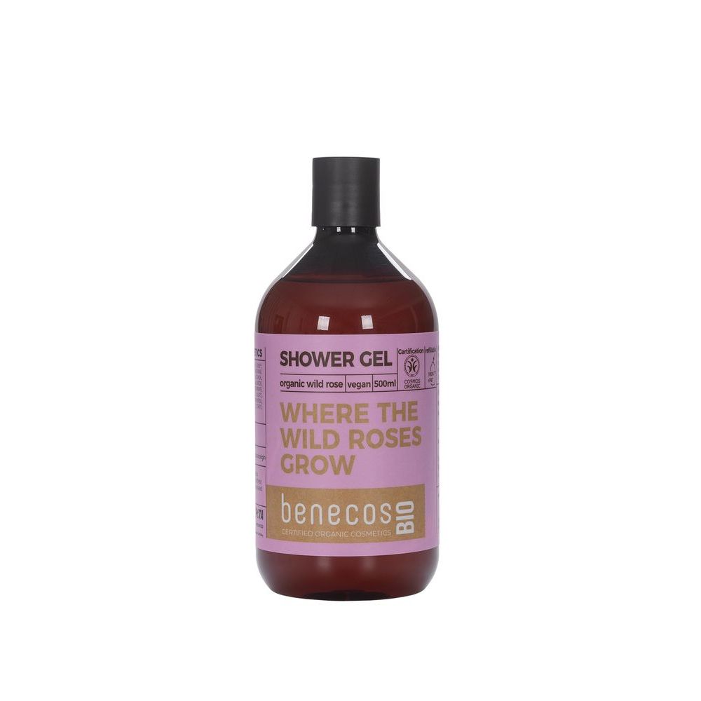 Benecos Bio Douchegel Organic Wild Rose Where The Wild Roses Grow 500 ml
