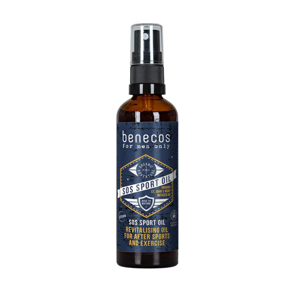 Benecos For Men Only SOS Sport Oil St Janskruid 75 ml