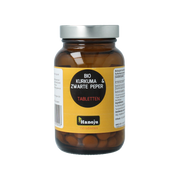 Hanoju Kurkumapoeder + piperine 500 mg bio 150 tabletten