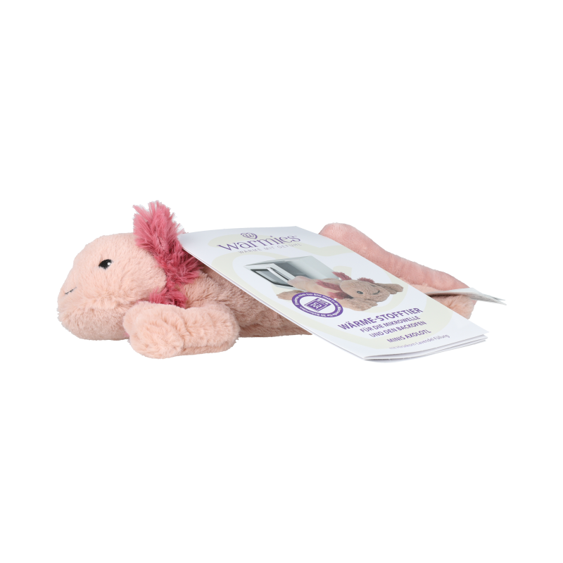 Warmies Warmteknuffel Mini axolotl