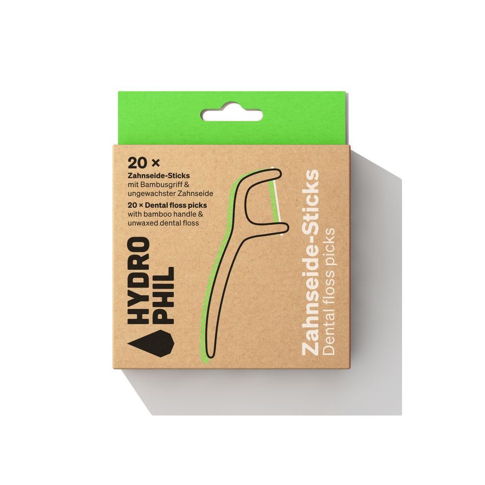 Hydrophil Floss Sticks Bamboe 20 st