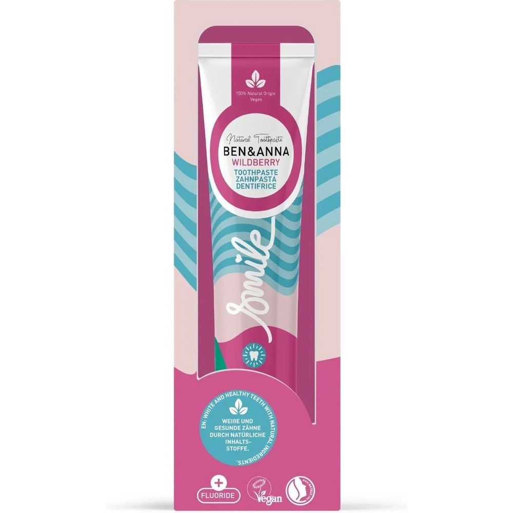 Ben & Anna Toothpaste smile wildberry 75 ml
