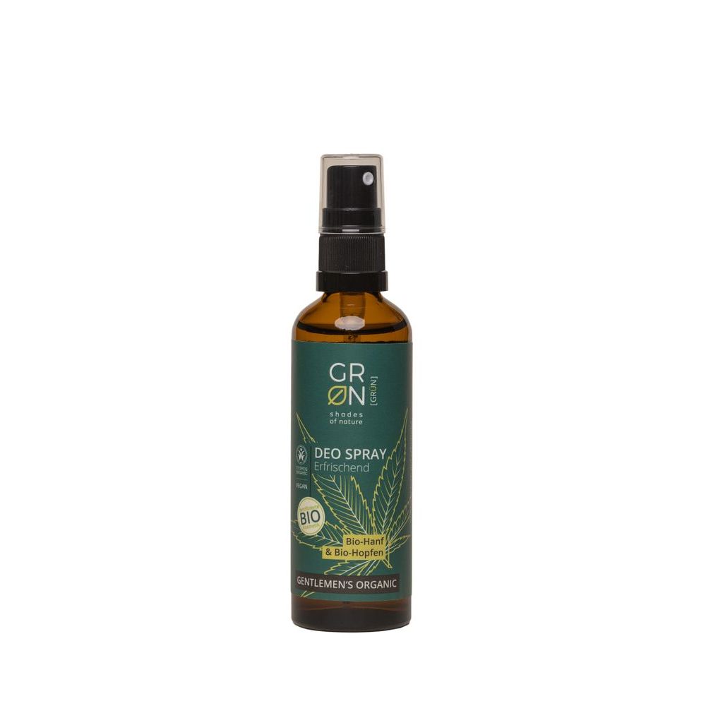 GRN Gentlemen's Organic Deodorant met Hennep & Hop 75 ml
