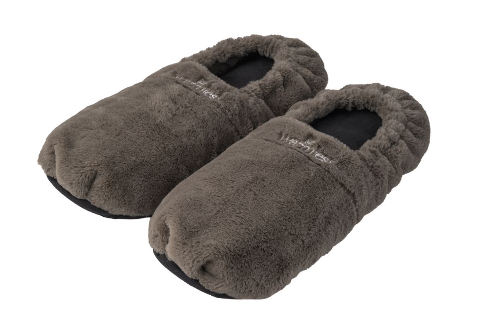 Warmies Slippers Deluxe Grijs