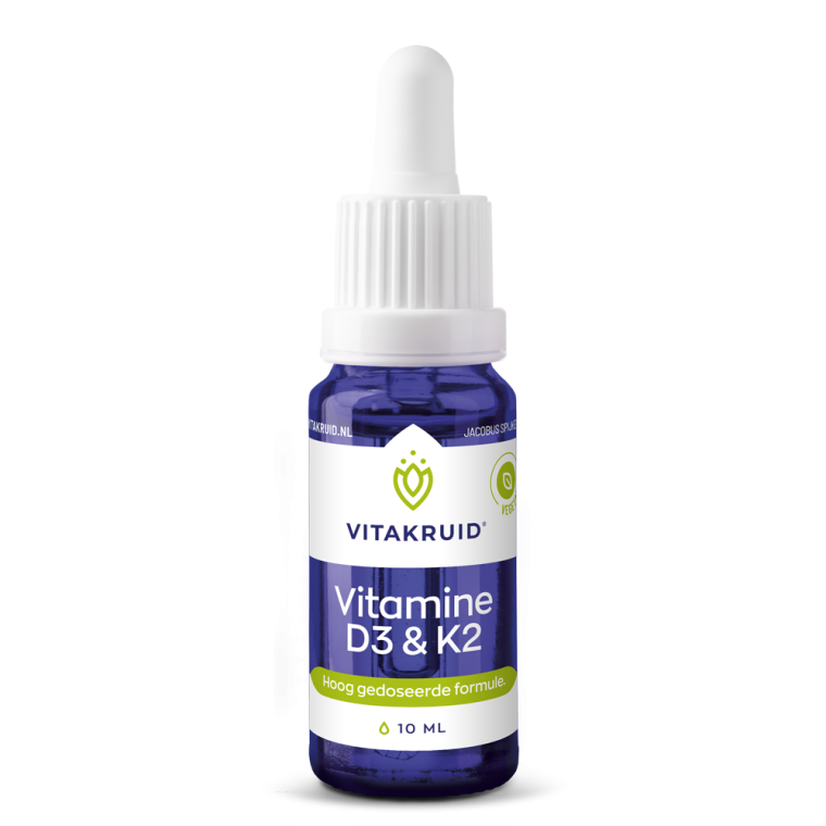 Vitakruid Vitamine D3 & K2 druppels