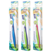 Yaweco Medium Nylon Tandenborstel Bio 1 st
