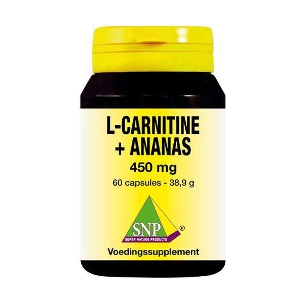 SNP L Carnitine ananas 450 mg 60 capsules