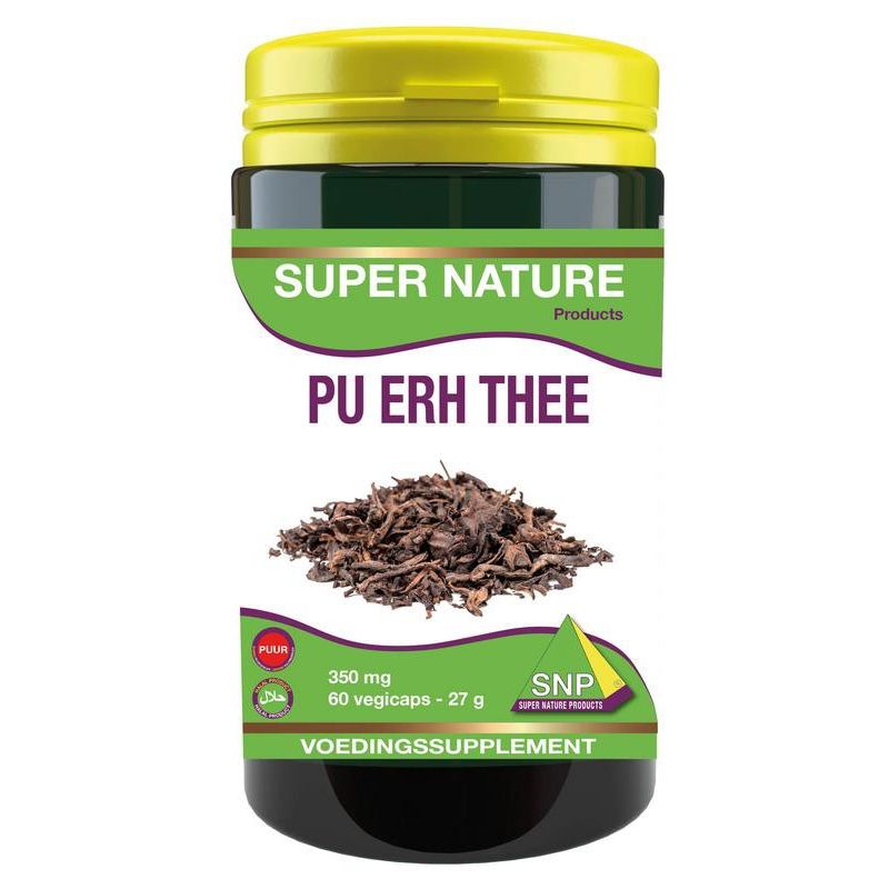 SNP Pu erh thee 350 mg puur 60 capsules