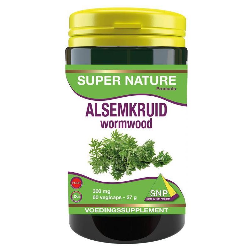 SNP Alsemkruid wormwood 300 mg puur 60 capsules