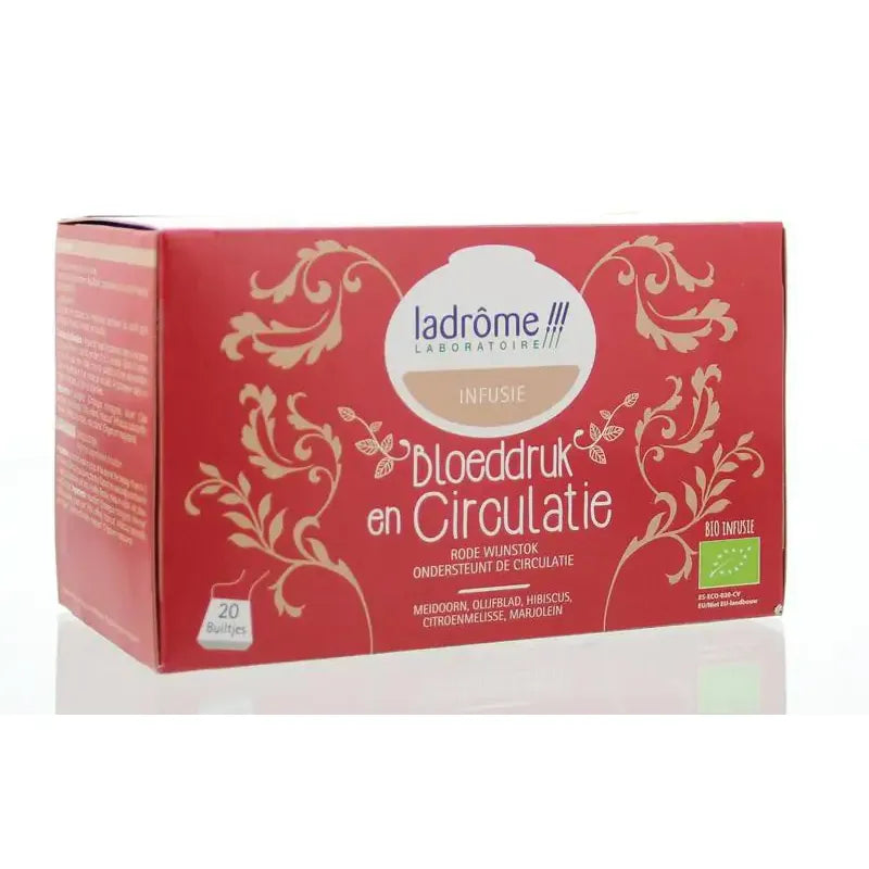 La Drome Bloeddruk & circulatie thee biologisch 20 zakjes