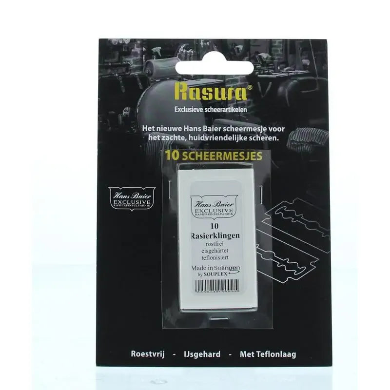 Rasura Scheermesjes op blister 10 stuks