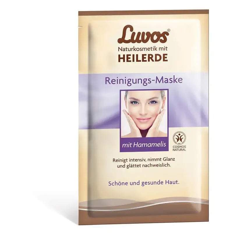 Luvos Crememasker reinigend 7.5 ml 2 stuks