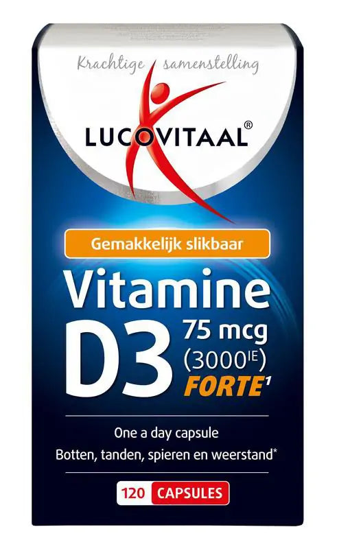Lucovitaal Vitamine D3 75mcg 120 capsules