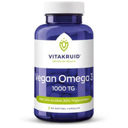 Vitakruid Vegan omega 3 1000 triglyceriden 300 DHA 100 EPA 90 softgels