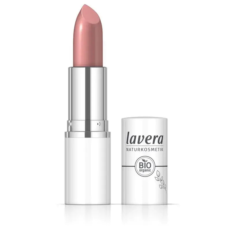 Lavera Lipstick cream glow retro rose 02 4