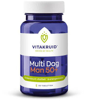 Vitakruid Multi dag & nacht man 50+ 30 tabletten (afbeelding 1)