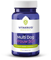 Vitakruid Multi dag vrouw 50+ 30 tabletten (afbeelding 1)