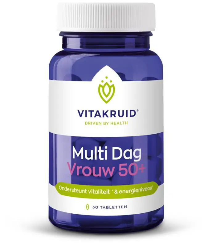 Vitakruid Multi dag vrouw 50+ 30 tabletten (afbeelding 1)