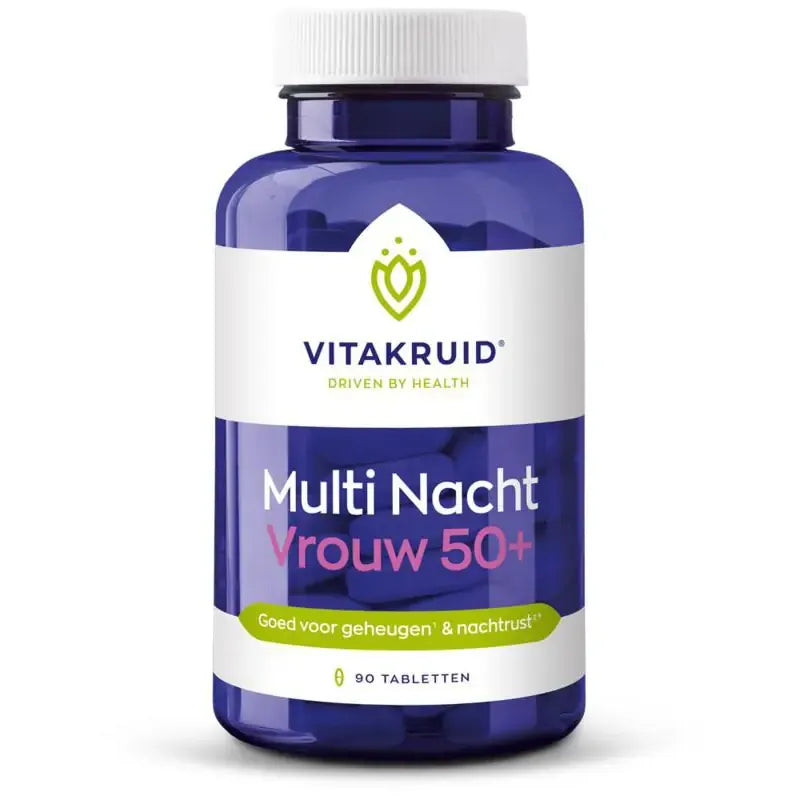 Vitakruid Multi nacht vrouw 50+ 90 tabletten