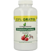 Livinggreens cranberry-d mannose voord verp 320 tabletten