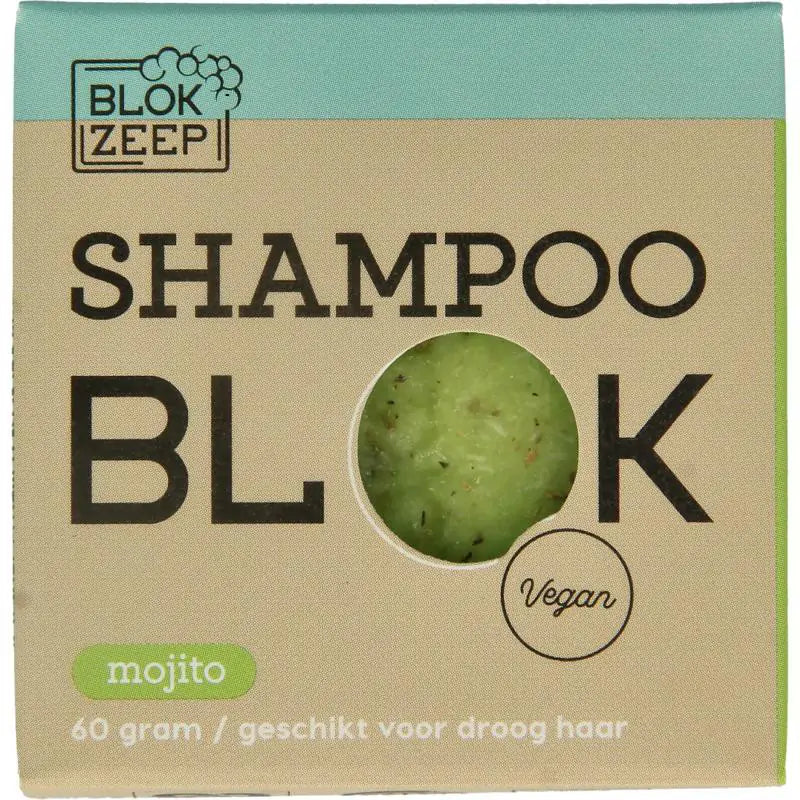 Blokzeep shampoo bar mojito
