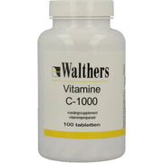 Walthers Vitamine C 1000 mg bioflav/rozenbottel 100 tabletten