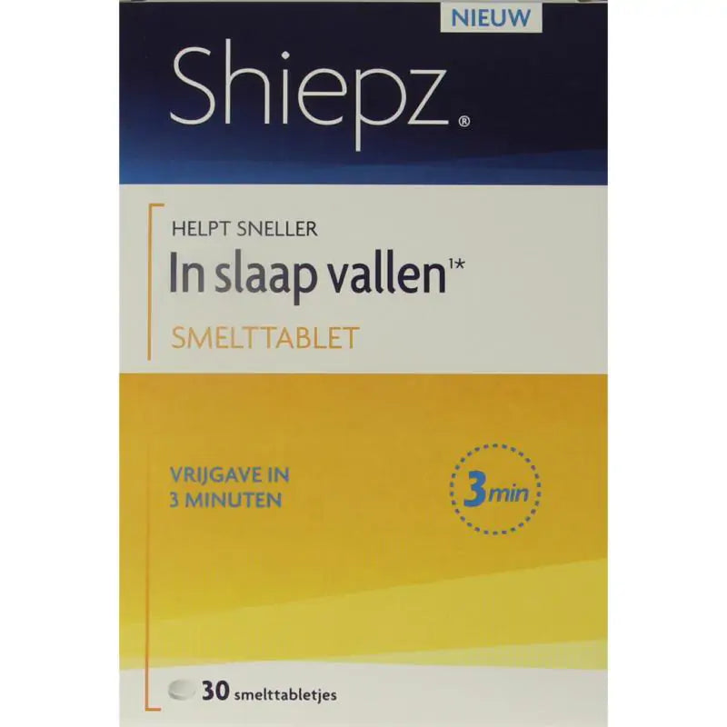 Shiepz Sneller in slaap 30 tabletten