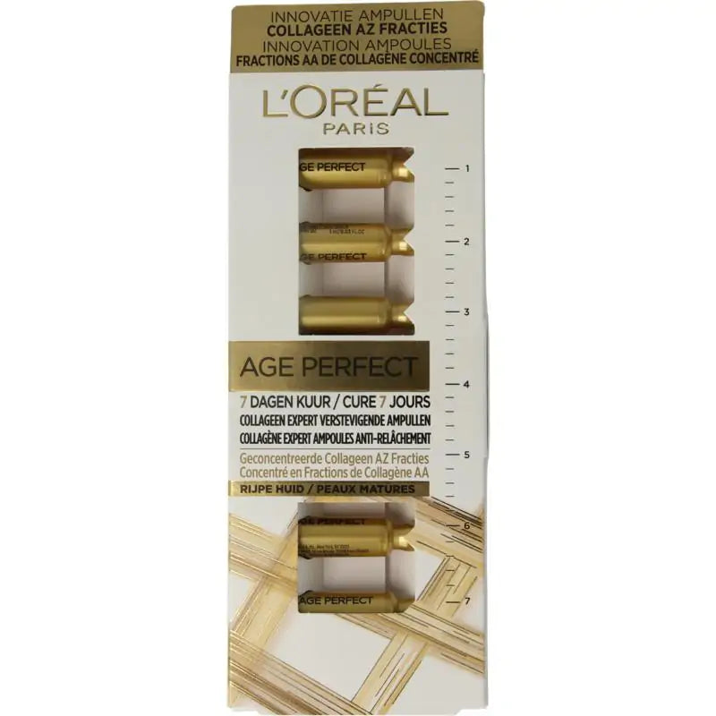 Loreal Age perfect ampullen 1.3 ml 7 stuks
