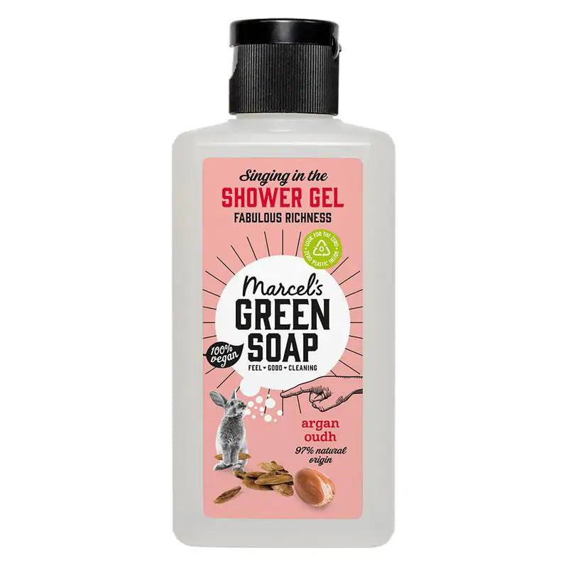Marcel's Green Soap Argan & Oudh showergel – vegan & microplastic-vrij