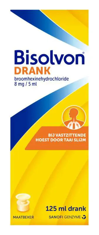 Bisolvon Drank 8 mg/5 ml 125 ml (afbeelding 2)