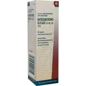 Teva Cromoglicaat spray 40 mg 10 ml